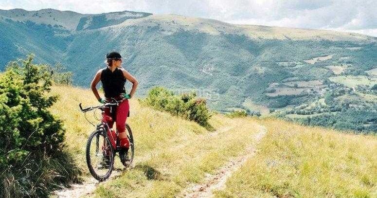 Bicicleta fashion paseo montaña